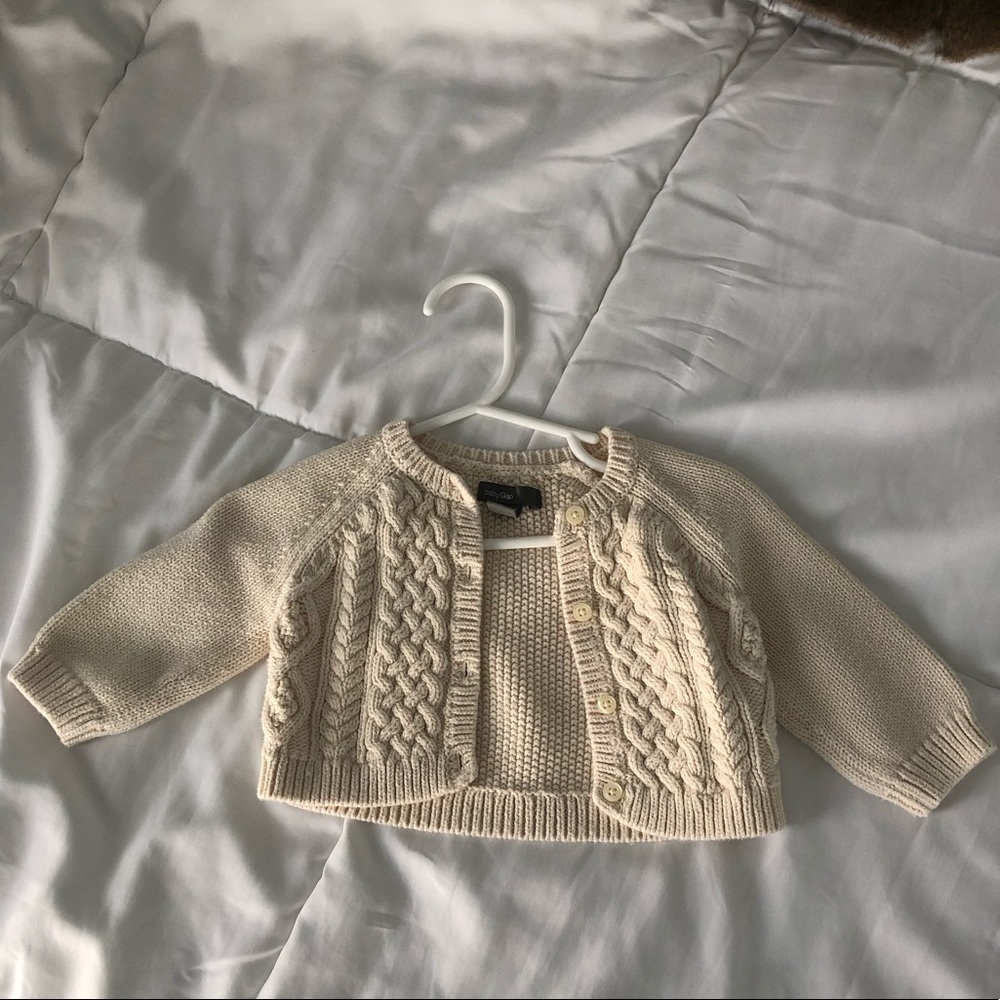 Baby Gap Cable Knit Cardigan
